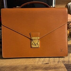 Brown Leather Briefcase
